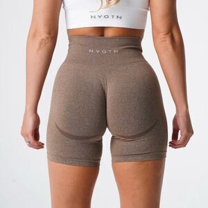 NVGTN Contour Seamless Shorts mocha XS NWT in‎ packaging